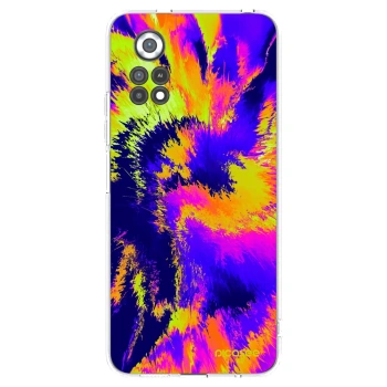 Picasee Xiaomi Poco X4 Pro 5G Hülle - Transparentes Silikon - Burn