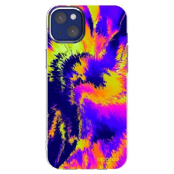 Picasee Apple iPhone 14 Plus Hülle - Transparentes Silikon - Burn