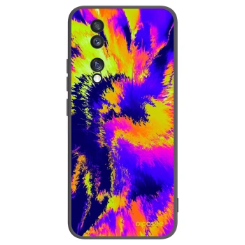 Picasee Honor 70 Hülle - Schwarzes Silikon - Burn