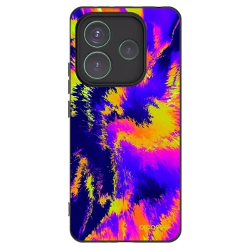 Picasee Xiaomi Redmi Note 14 5G Hülle - Schwarzes Silikon - Burn
