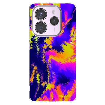 Picasee Xiaomi Redmi Note 14 5G Hülle - Transparentes Silikon - Burn