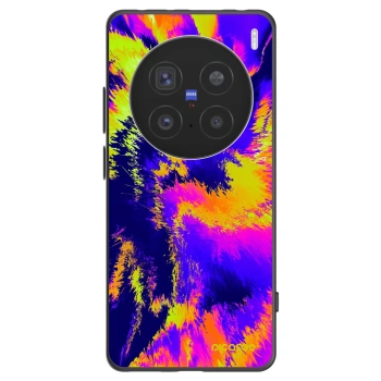 Picasee Vivo X200 Pro Hülle - Schwarzes Silikon - Burn