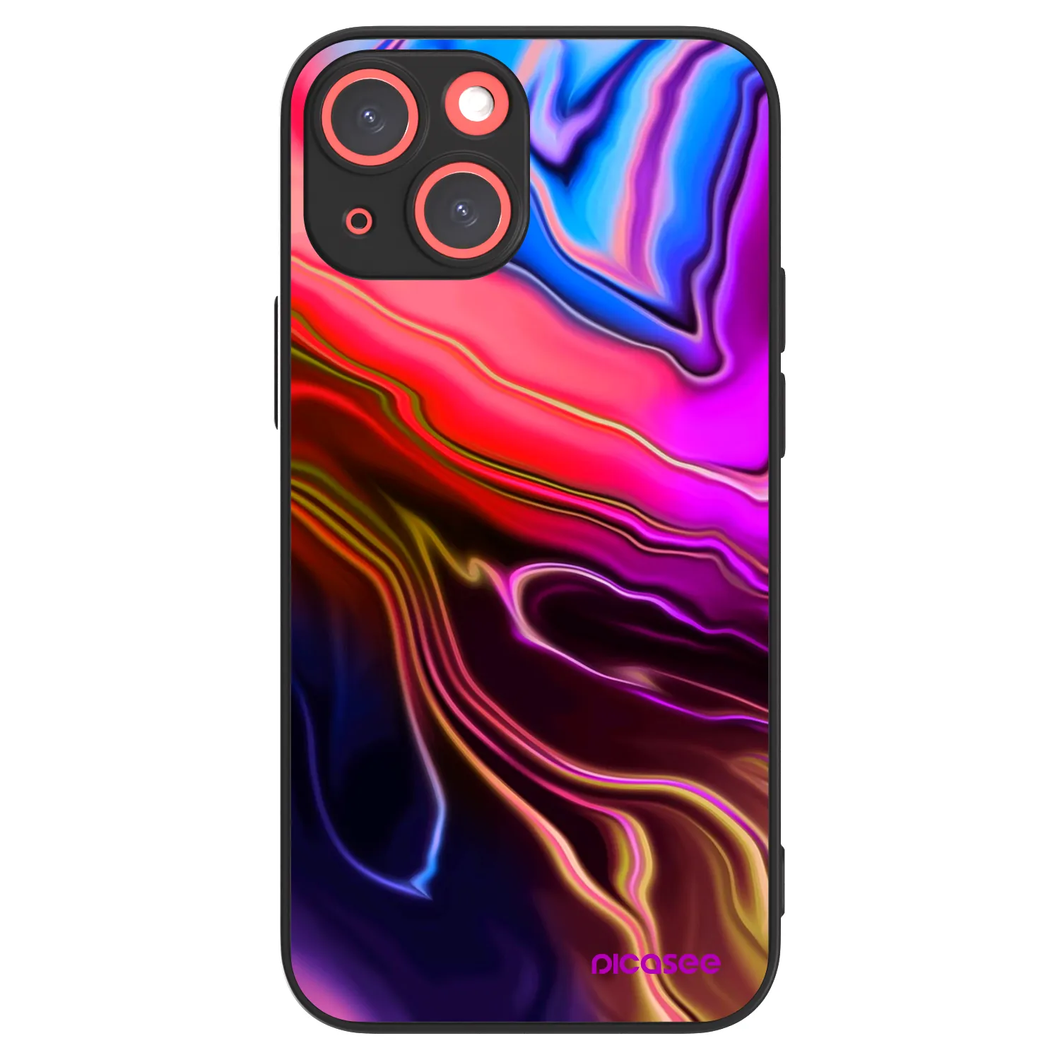 Picasee ULTIMATE CASE MagSafe für Apple iPhone 13 mini - Electric