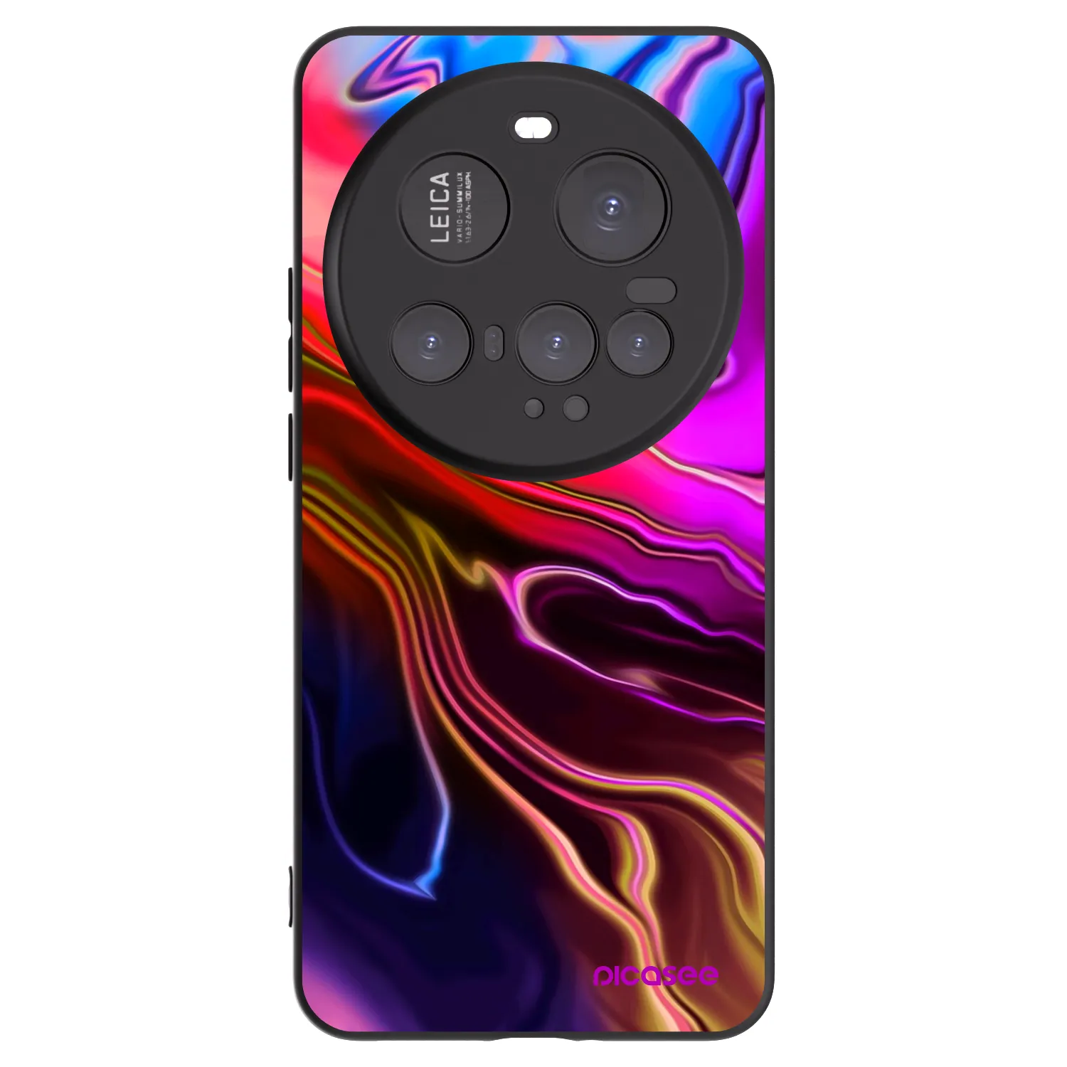 Picasee Xiaomi 15 Ultra Hülle - Schwarzes Silikon - Electric