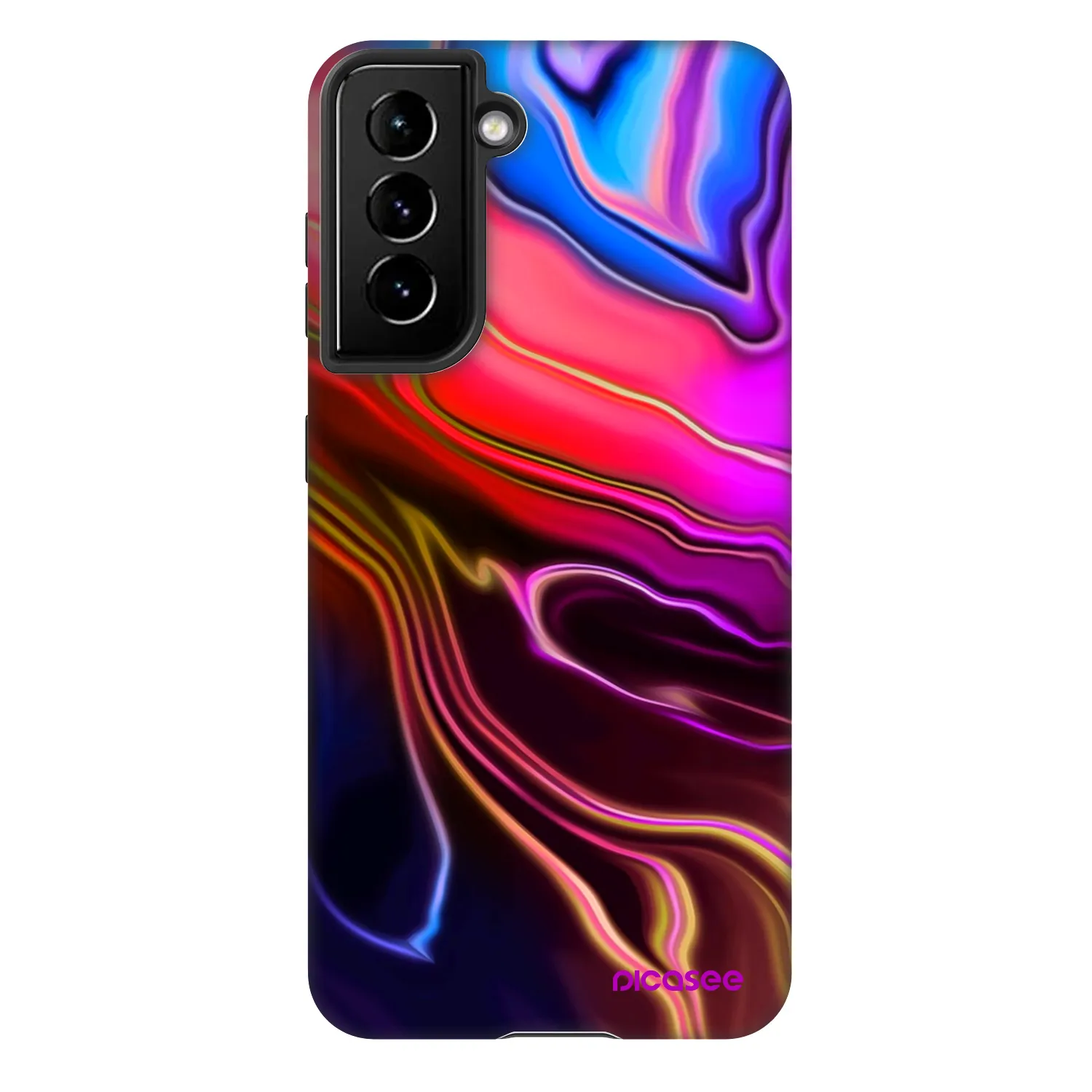 Picasee Fashion Case für Samsung Galaxy S21 5G G991B - Electric
