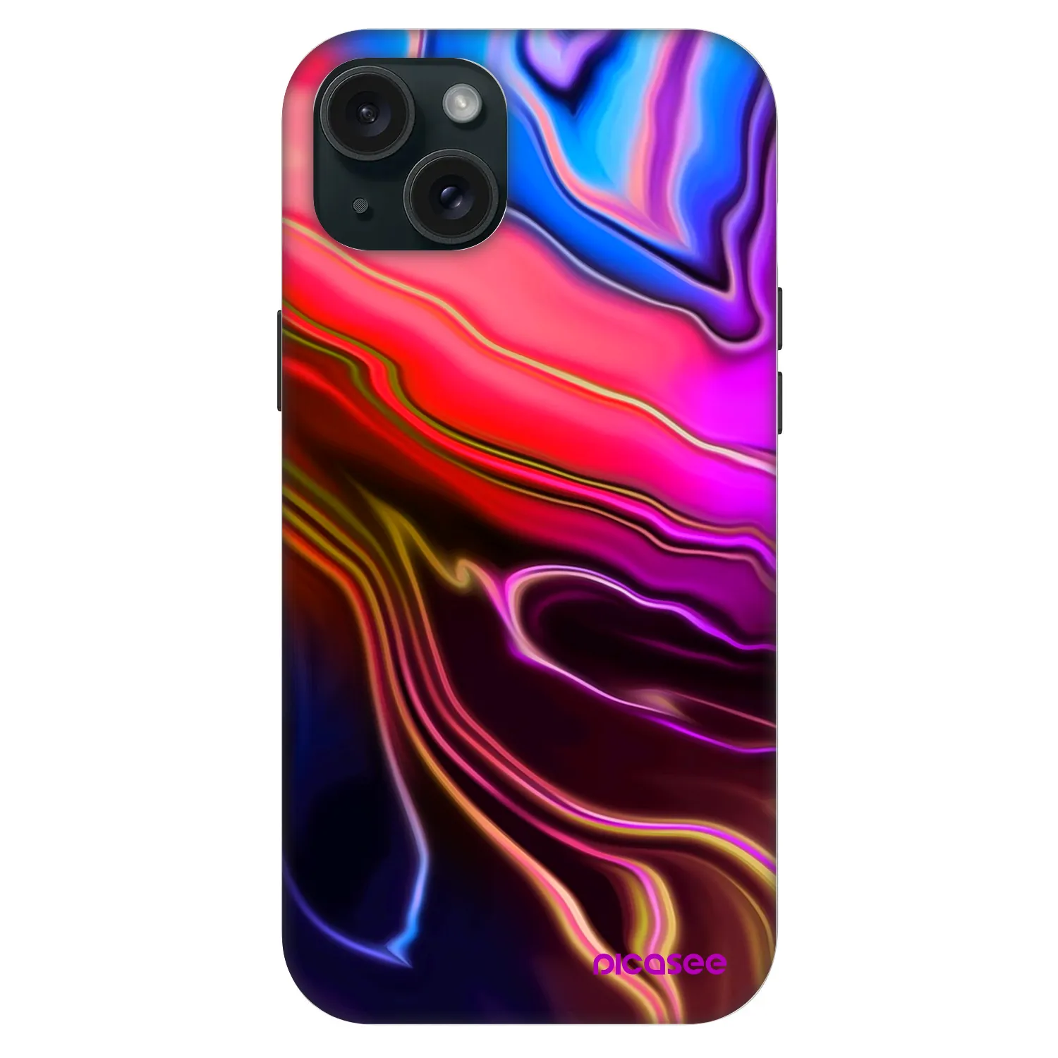 Picasee Fashion Case MagSafe für Apple iPhone 15 Plus - Electric
