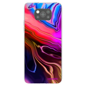 Picasee Xiaomi Poco X3 Hülle - Schwarzes Silikon - Electric