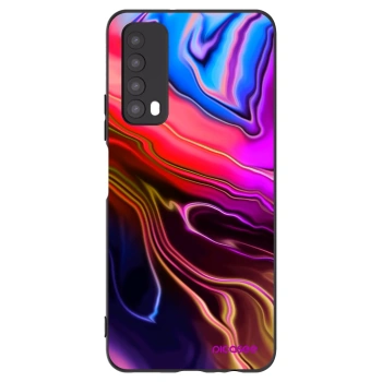 Picasee Huawei P Smart 2021 Hülle - Schwarzes Silikon - Electric