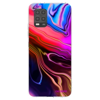 Picasee Xiaomi Mi 10 Lite Hülle - Transparentes Silikon - Electric