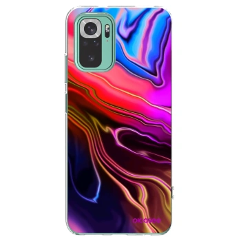 Picasee Xiaomi Redmi Note 10 Pro Hülle - Transparentes Silikon - Electric