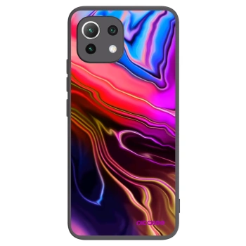 Picasee Xiaomi Mi 11 Lite Hülle - Schwarzes Silikon - Electric