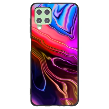 Picasee Samsung Galaxy A22 A225F 4G Hülle - Schwarzes Silikon - Electric