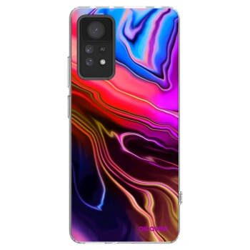 Picasee Xiaomi Redmi Note 11 Pro Hülle - Transparentes Silikon - Electric