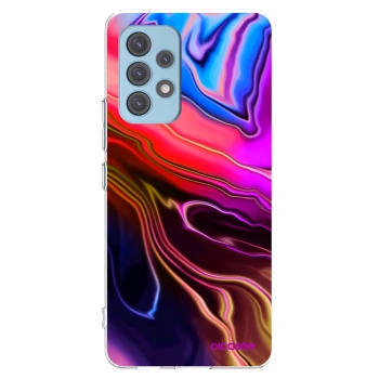 Picasee Samsung Galaxy A53 5G A536 Hülle - Transparentes Silikon - Electric