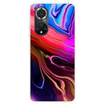 Picasee Huawei Nova 9 SE Hülle - Transparentes Silikon - Electric