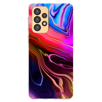 Picasee Samsung Galaxy A33 5G A336 Hülle - Transparentes Silikon - Electric