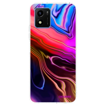 Picasee Vivo Y01 Hülle - Transparentes Silikon - Electric