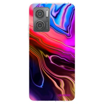 Picasee Xiaomi Redmi 10 5G Hülle - Transparentes Silikon - Electric