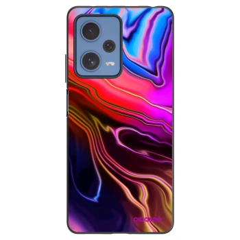Picasee Xiaomi Redmi Note 12 Pro 5G Hülle - Schwarzes Silikon - Electric