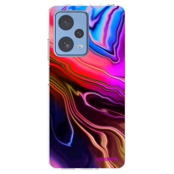 Picasee Xiaomi Redmi Note 12 Pro 5G Hülle - Transparentes Silikon - Electric