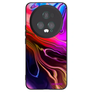 Picasee Honor Magic5 Pro Hülle - Schwarzes Silikon - Electric
