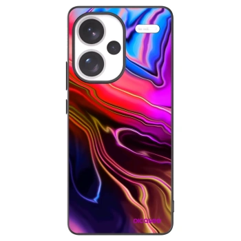 Picasee Xiaomi Redmi Note 13 Pro+ 5G Hülle - Schwarzes Silikon - Electric