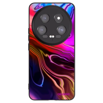 Picasee Xiaomi 14 Ultra Hülle - Schwarzes Silikon - Electric