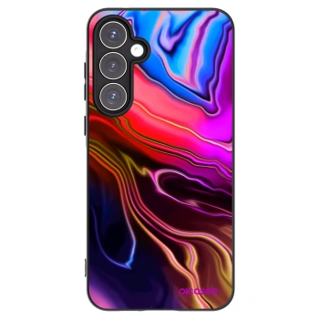 Picasee Samsung Galaxy A55 5G A556B Hülle - Schwarzes Silikon - Electric