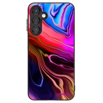Picasee Samsung Galaxy A16 4G Hülle - Schwarzes Silikon - Electric