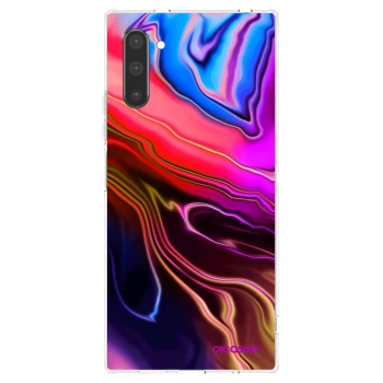 Picasee Samsung Galaxy Note 10 N970F Hülle - Transparentes Silikon - Electric