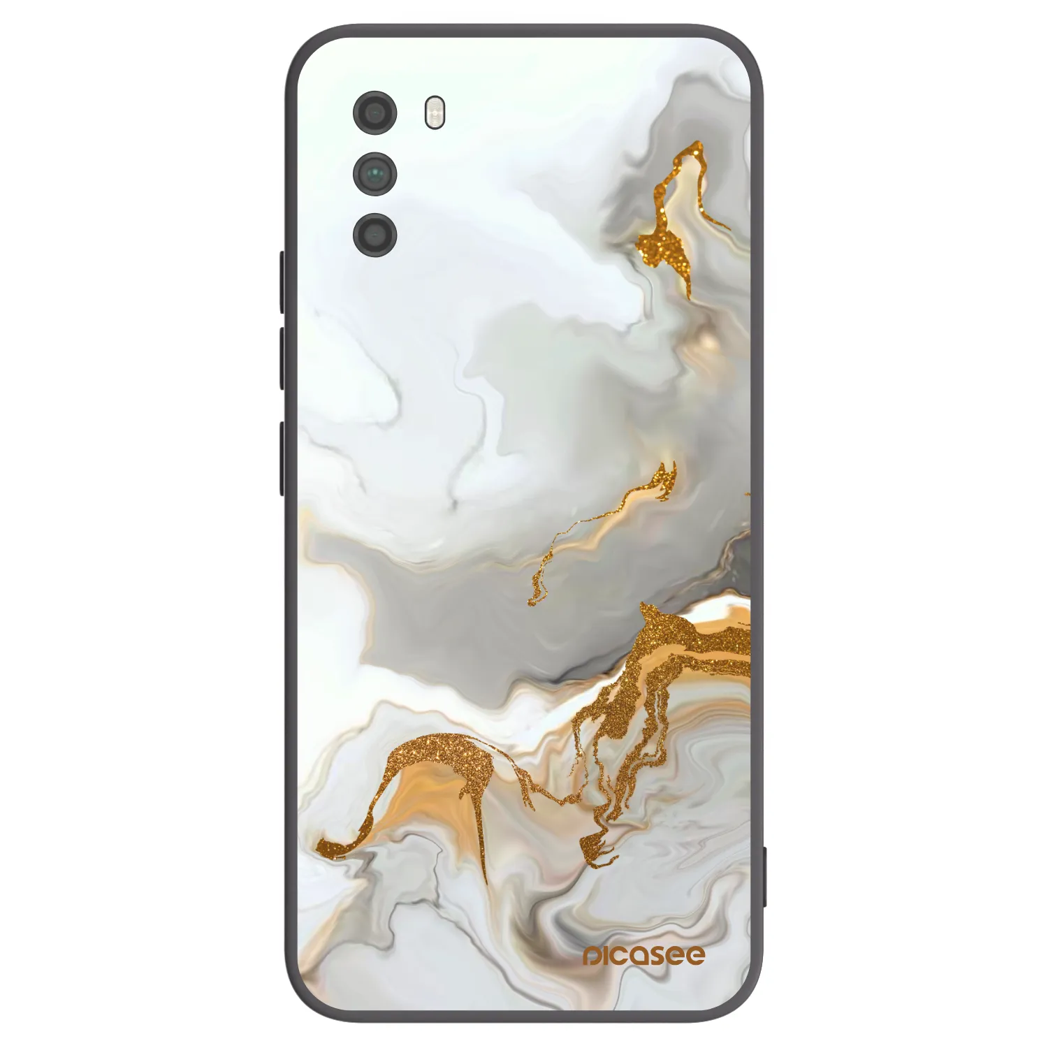 Picasee Xiaomi Poco M3 Hülle - Schwarzes Silikon - Her