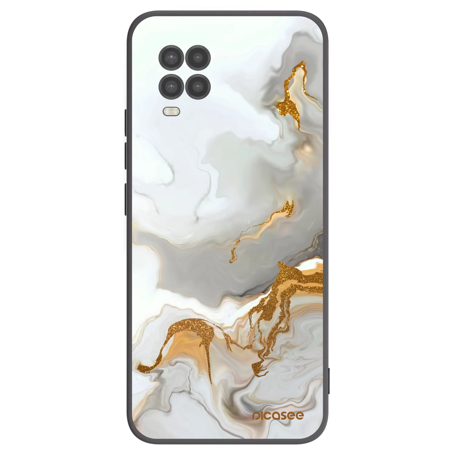 Picasee Xiaomi Mi 10 Lite Hülle - Schwarzes Silikon - Her