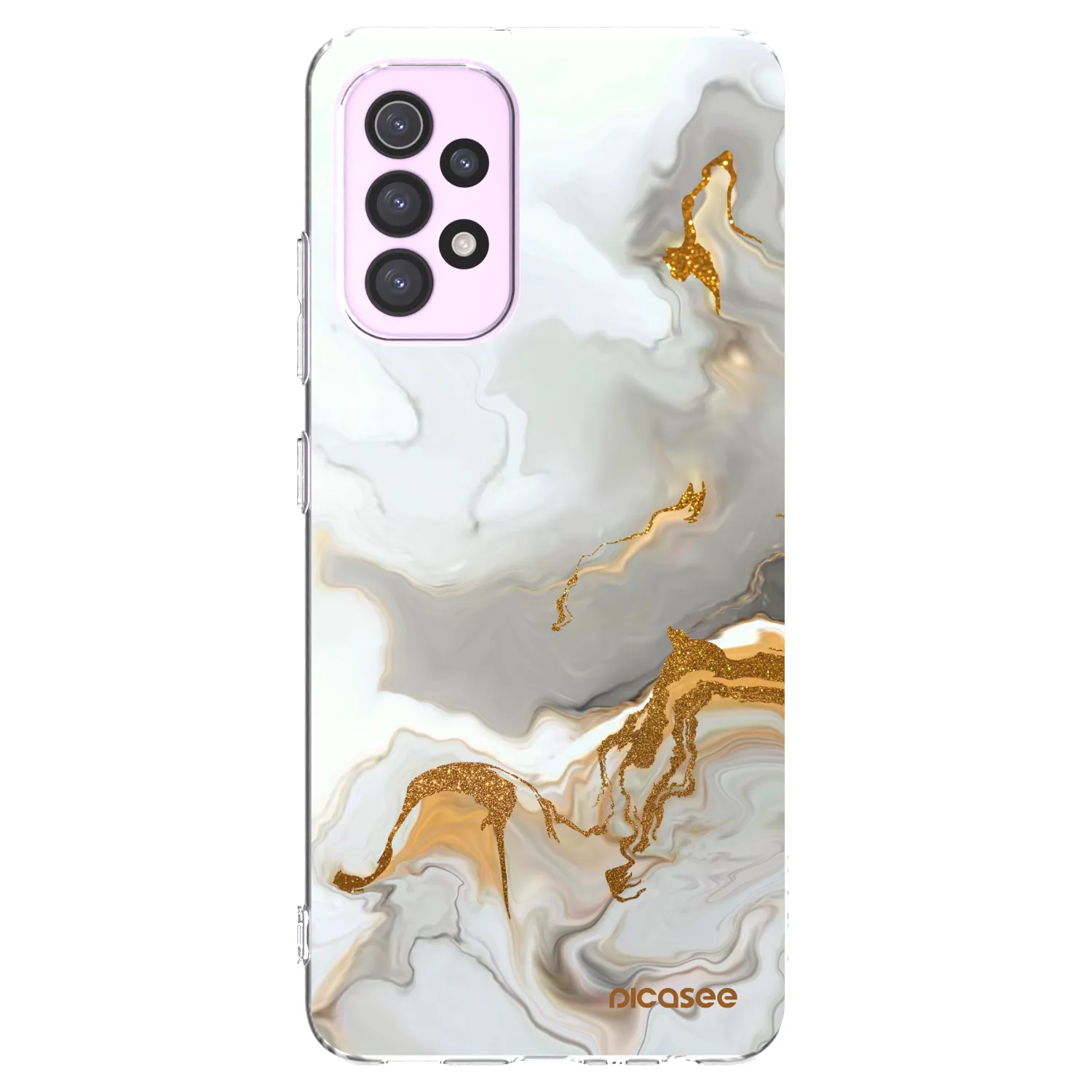 Picasee Samsung Galaxy A32 5G A326B Hülle - Transparentes Silikon - Her