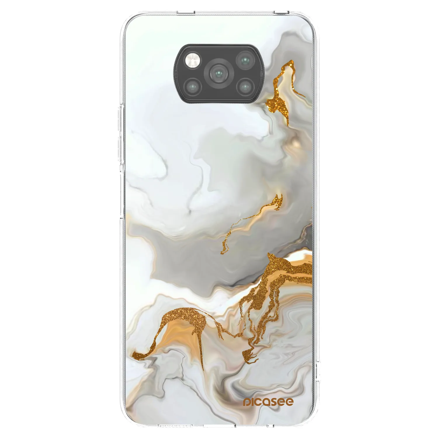 Picasee Xiaomi Poco X3 Pro Hülle - Schwarzes Silikon - Her