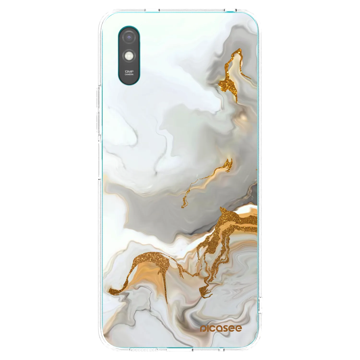 Picasee Xiaomi Redmi 9AT Hülle - Transparentes Silikon - Her