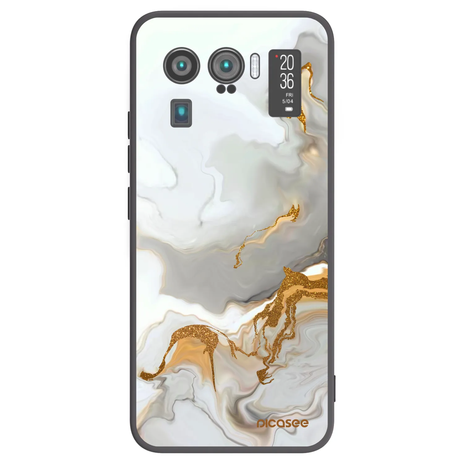 Picasee Xiaomi Mi 11 Ultra Hülle - Schwarzes Silikon - Her