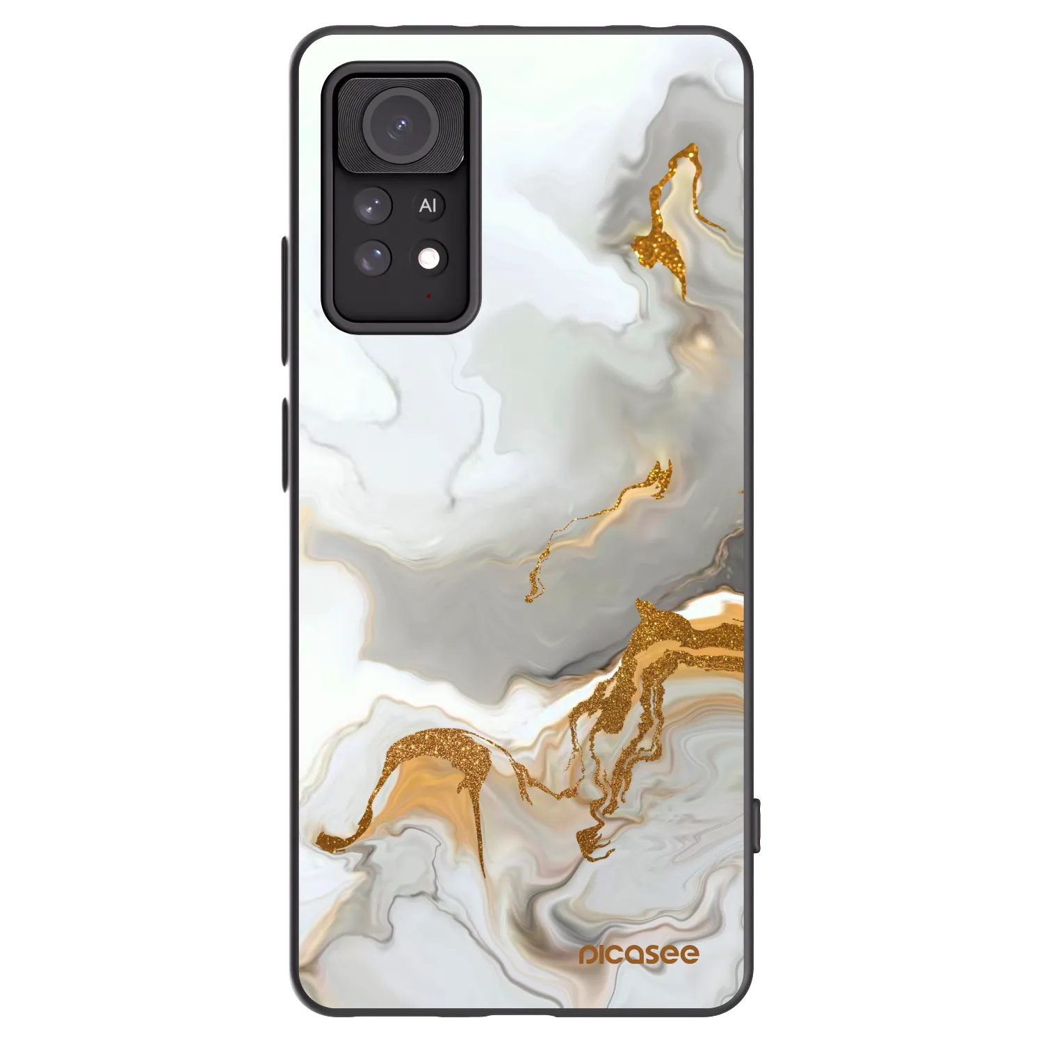 Picasee Xiaomi Redmi Note 11 Pro Hülle - Schwarzes Silikon - Her