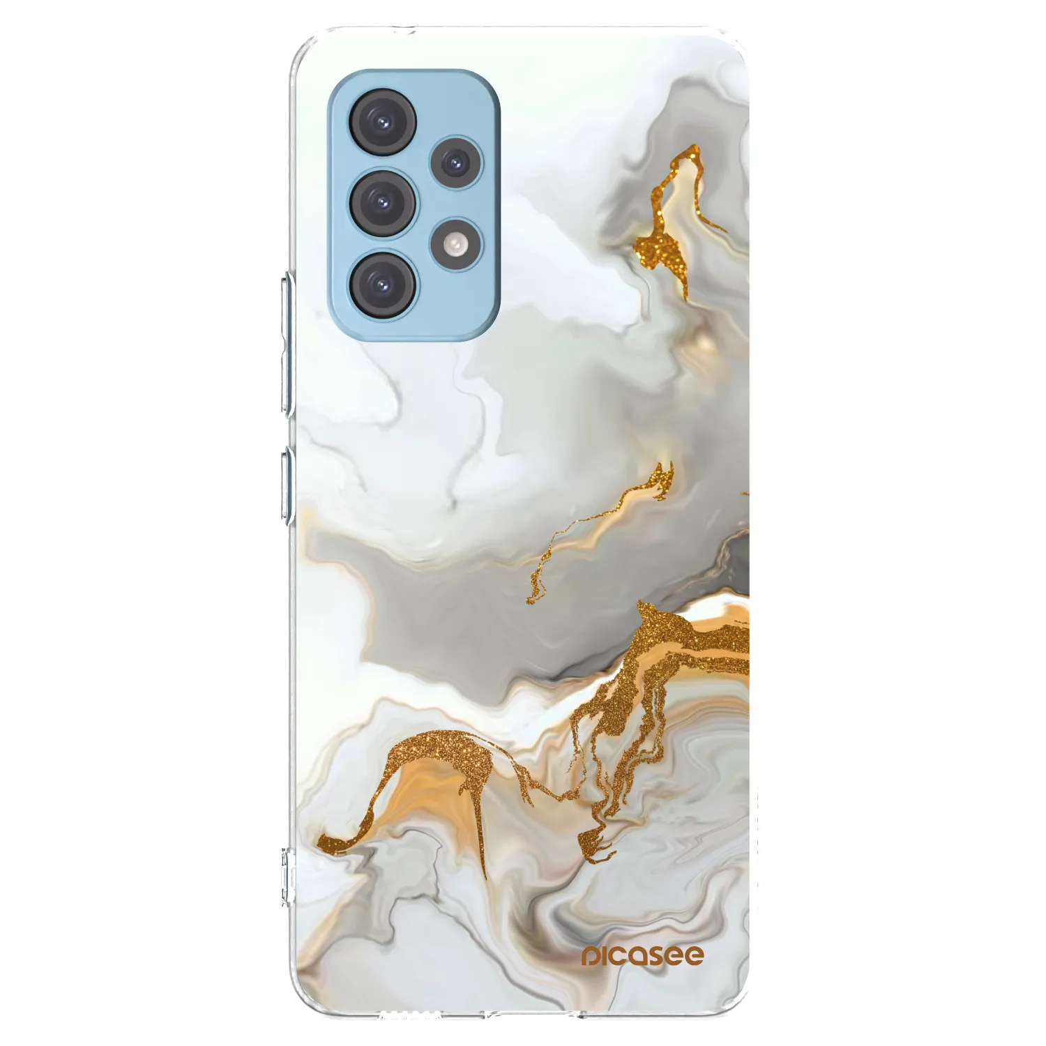 Picasee Samsung Galaxy A53 5G A536 Hülle - Transparentes Silikon - Her