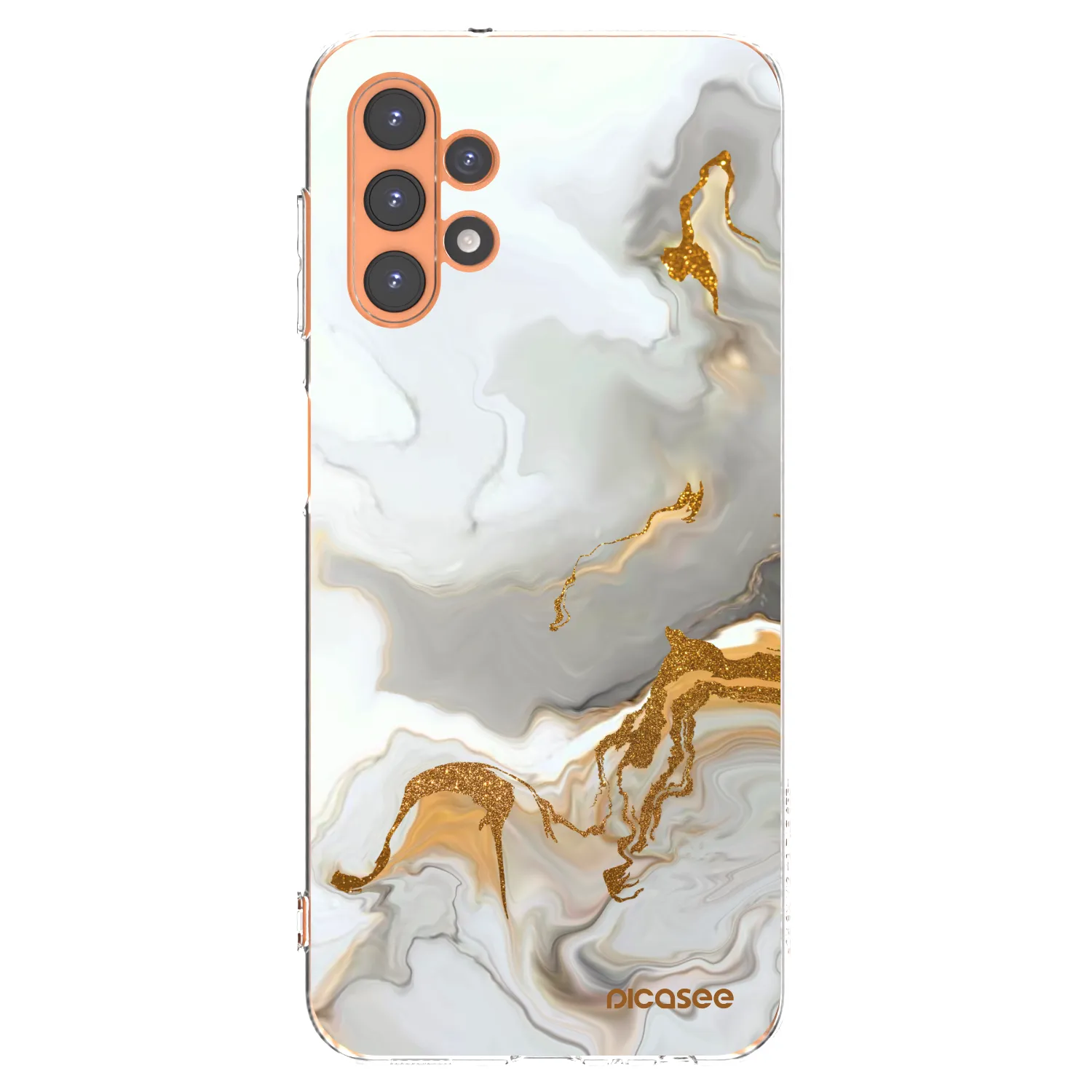 Picasee Samsung Galaxy A13 4G A135 Hülle - Transparentes Silikon - Her