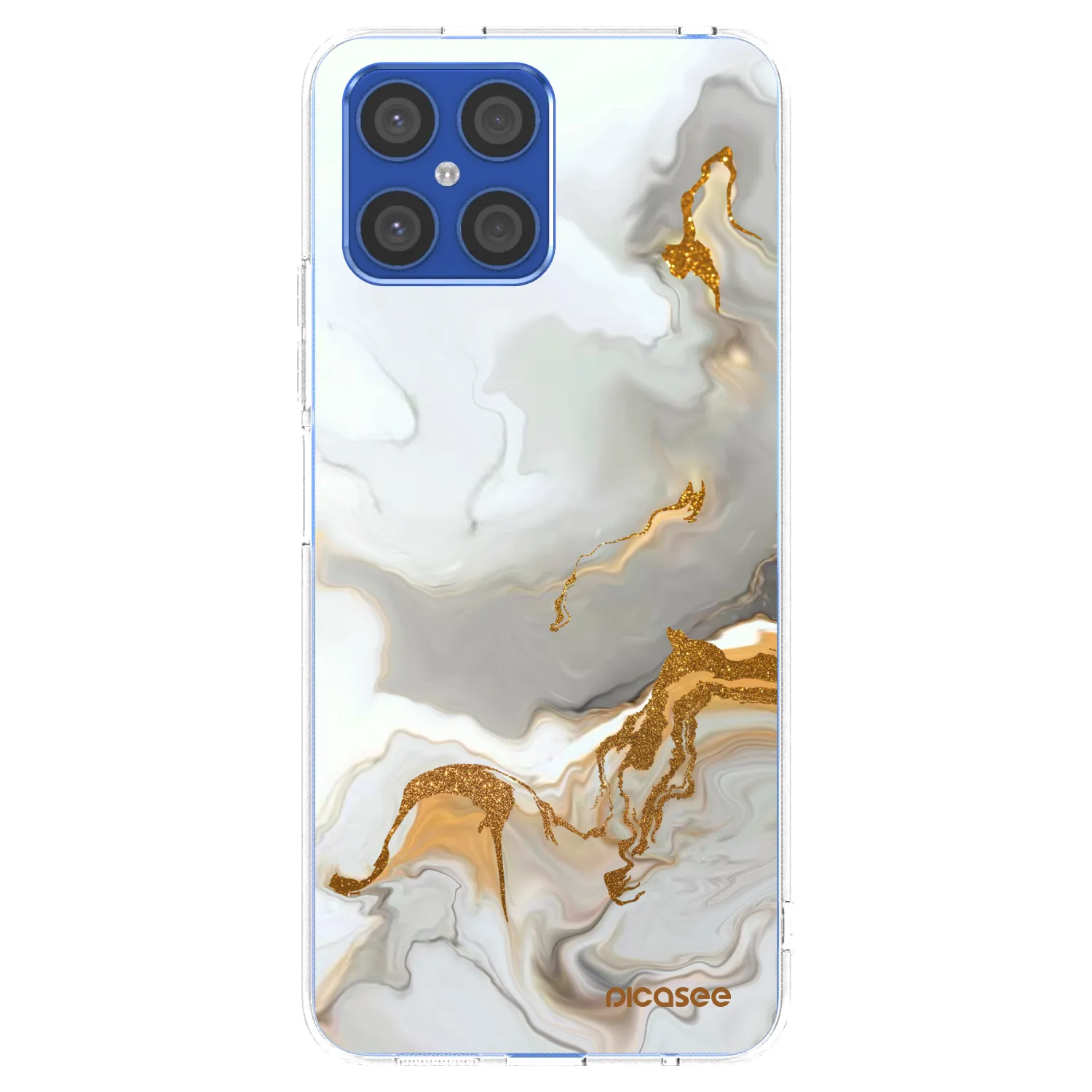 Picasee Honor X8 4G Hülle - Transparentes Silikon - Her