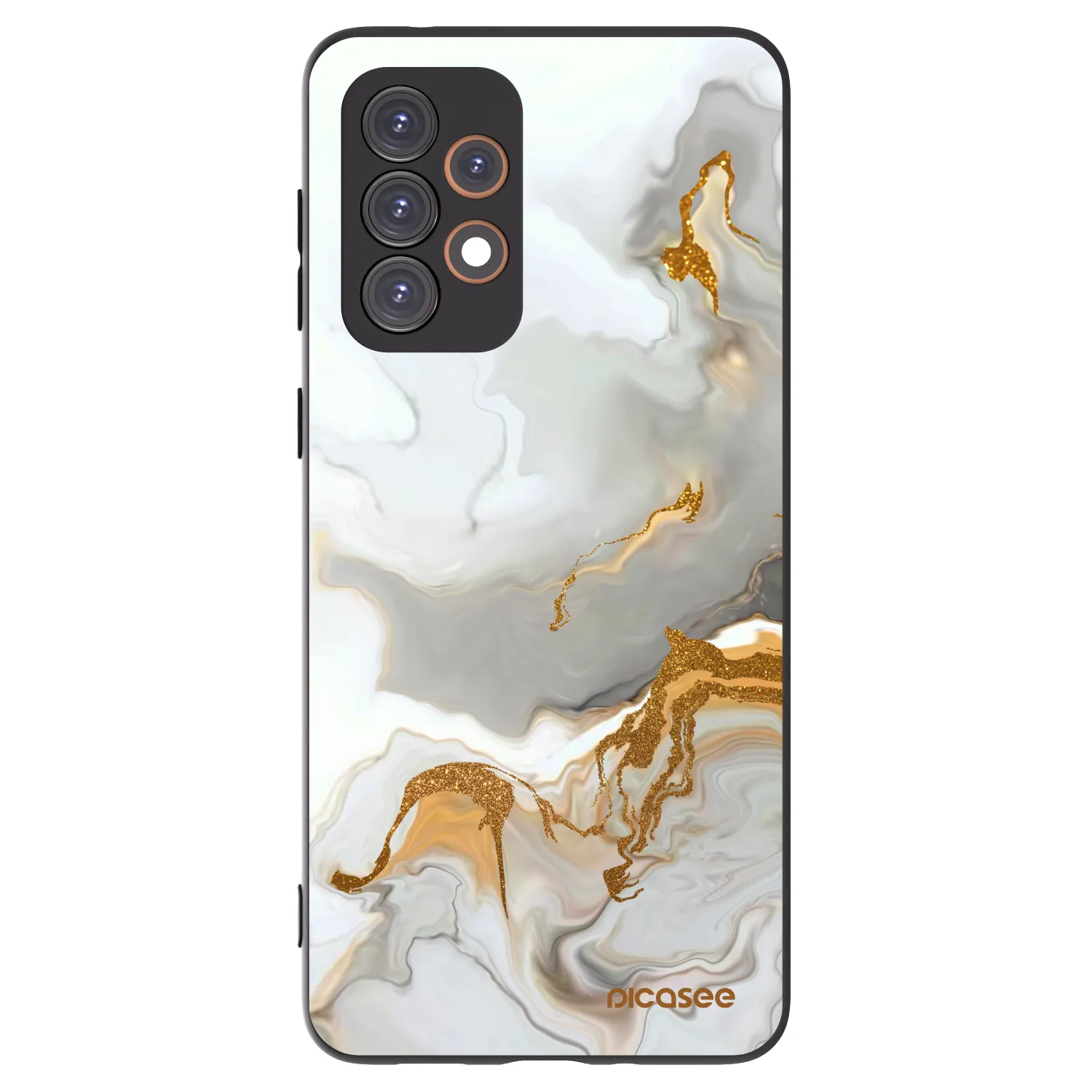 Picasee Samsung Galaxy A33 5G A336 Hülle - Schwarzes Silikon - Her