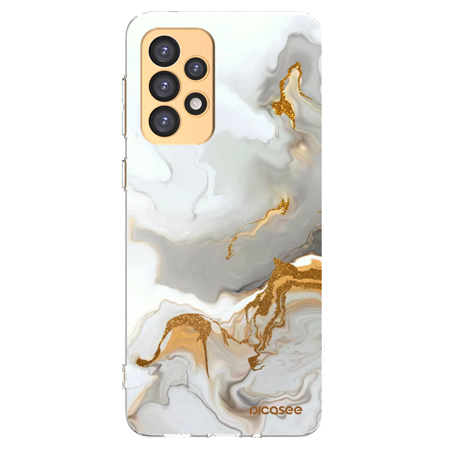 Picasee Samsung Galaxy A33 5G A336 Hülle - Transparentes Silikon - Her