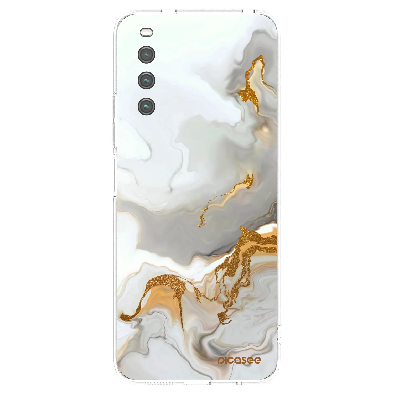Picasee Sony Xperia 10 IV 5G Hülle - Transparentes Silikon - Her