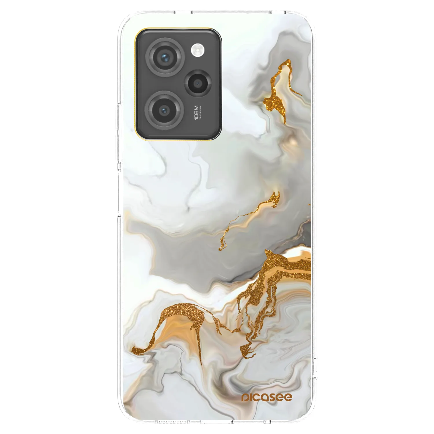 Picasee Xiaomi Poco X5 Pro Hülle - Transparentes Silikon - Her