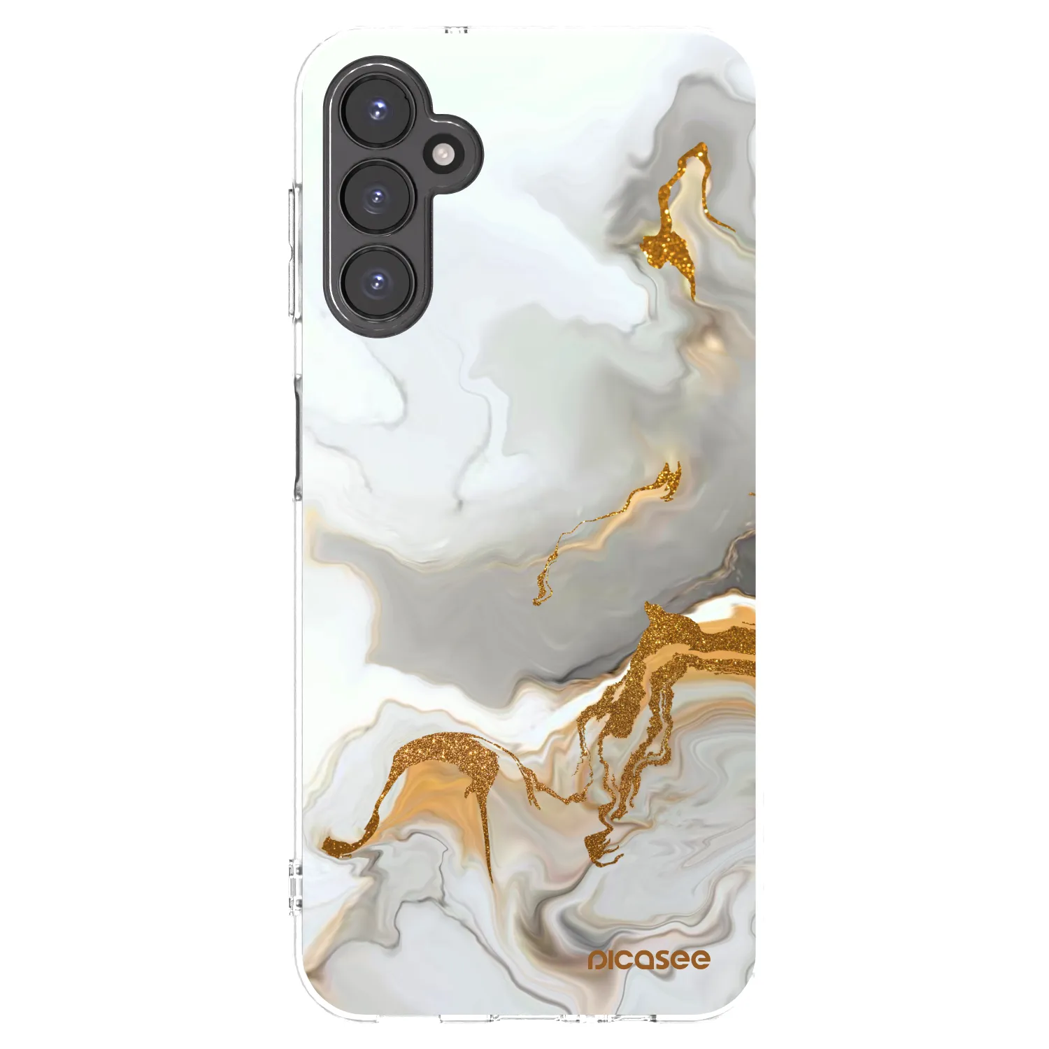 Picasee Samsung Galaxy A14 4G A145R Hülle - Transparentes Silikon - Her