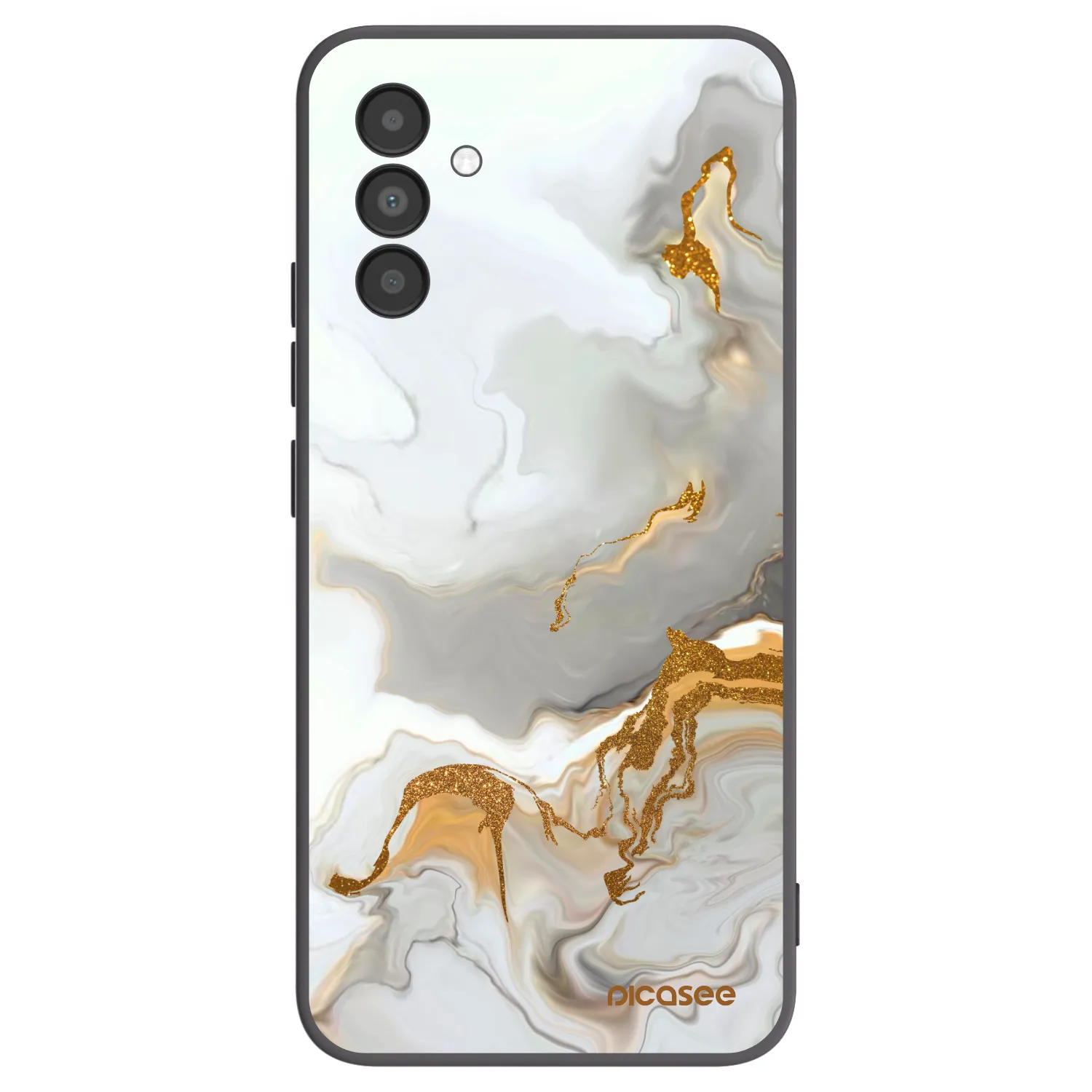 Picasee Samsung Galaxy A04s A047F Hülle - Schwarzes Silikon - Her
