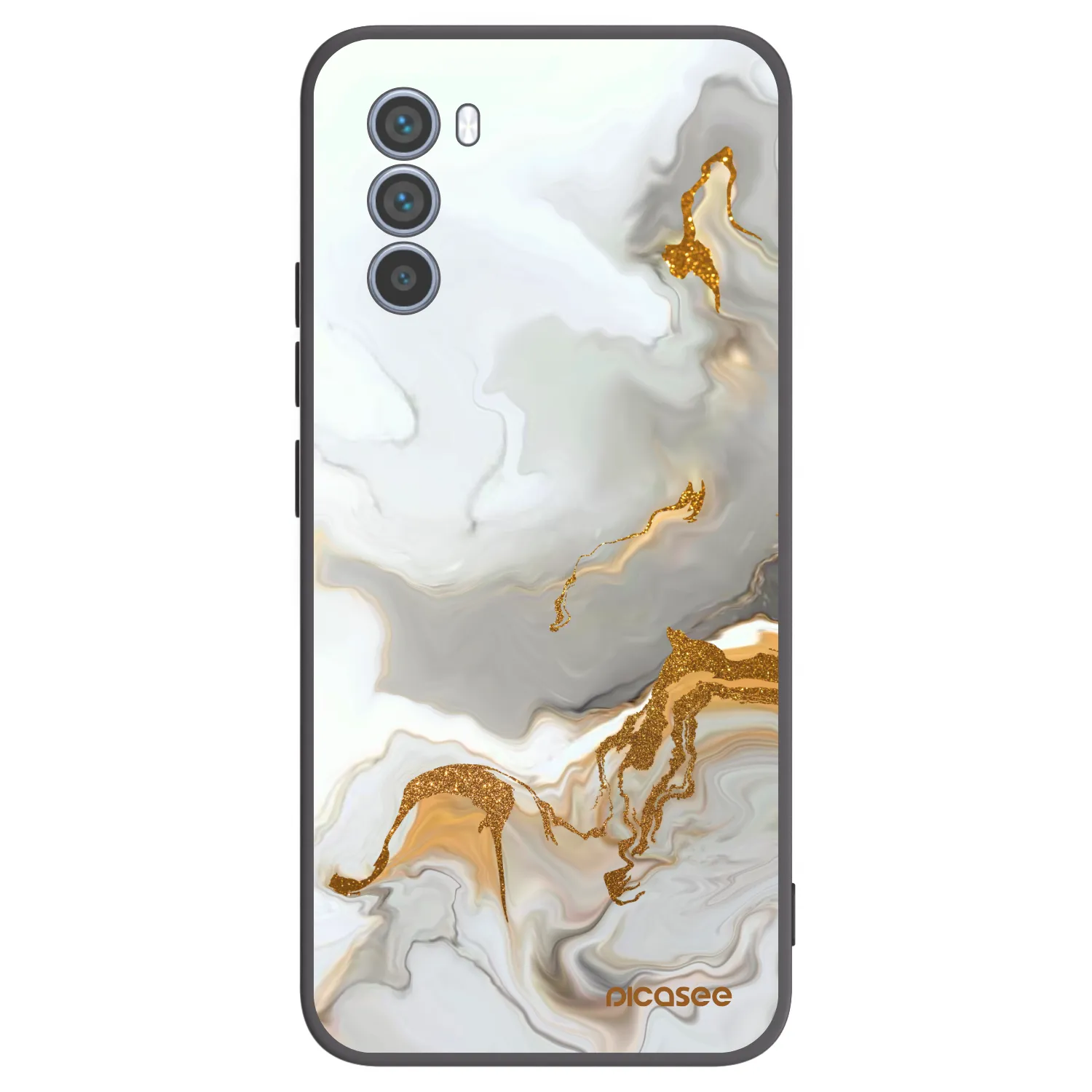 Picasee Motorola Moto G62 Hülle - Schwarzes Silikon - Her