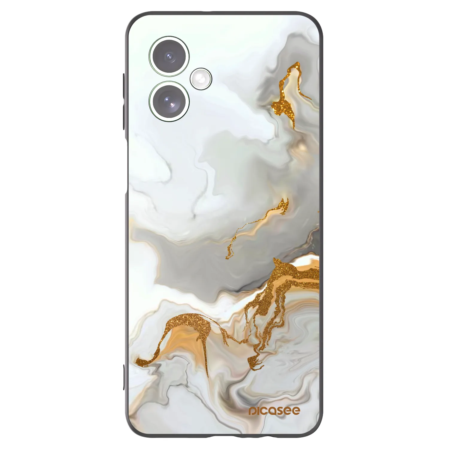 Picasee Motorola Moto G54 5G Hülle - Schwarzes Silikon - Her