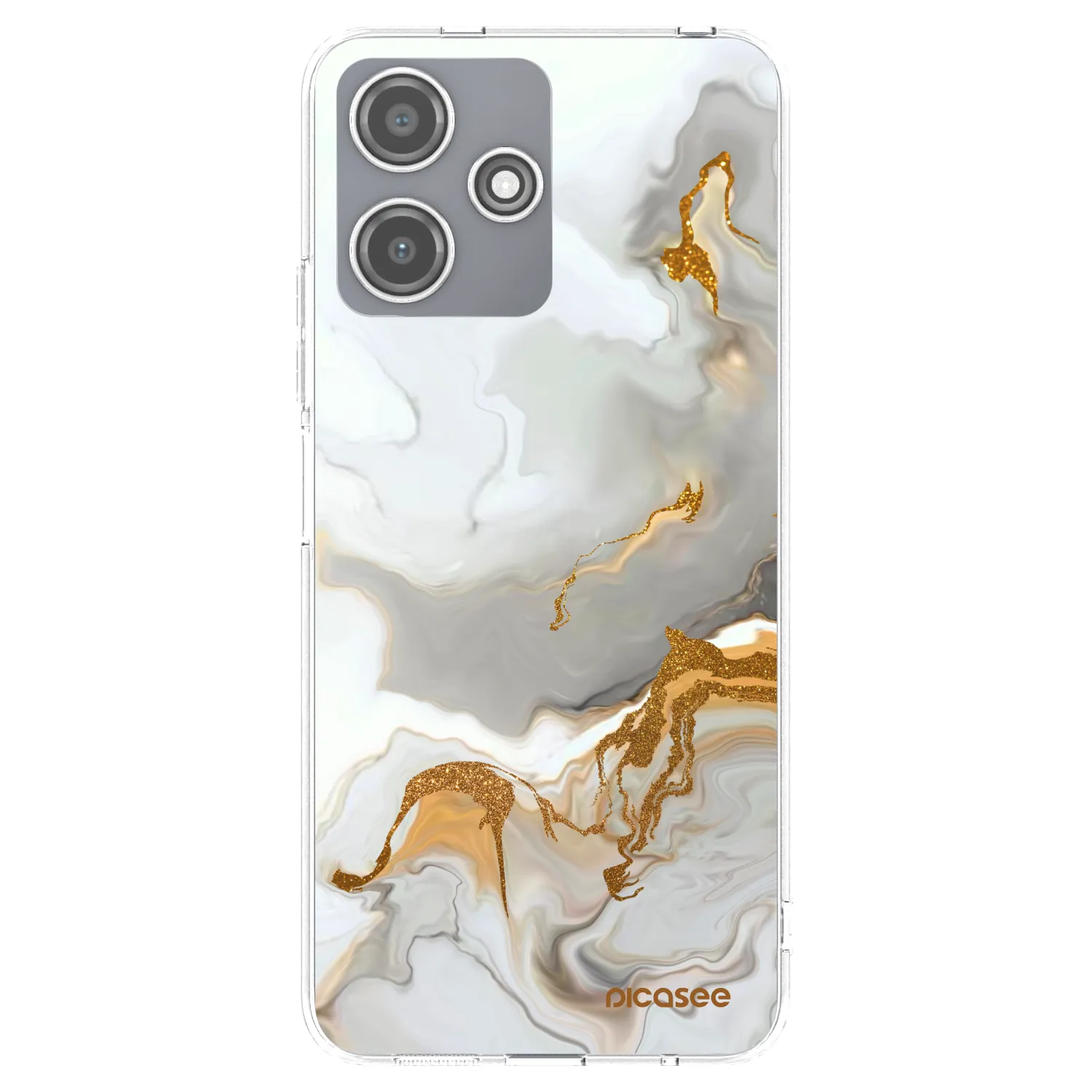 Picasee Xiaomi Redmi 12 5G Hülle - Transparentes Silikon - Her
