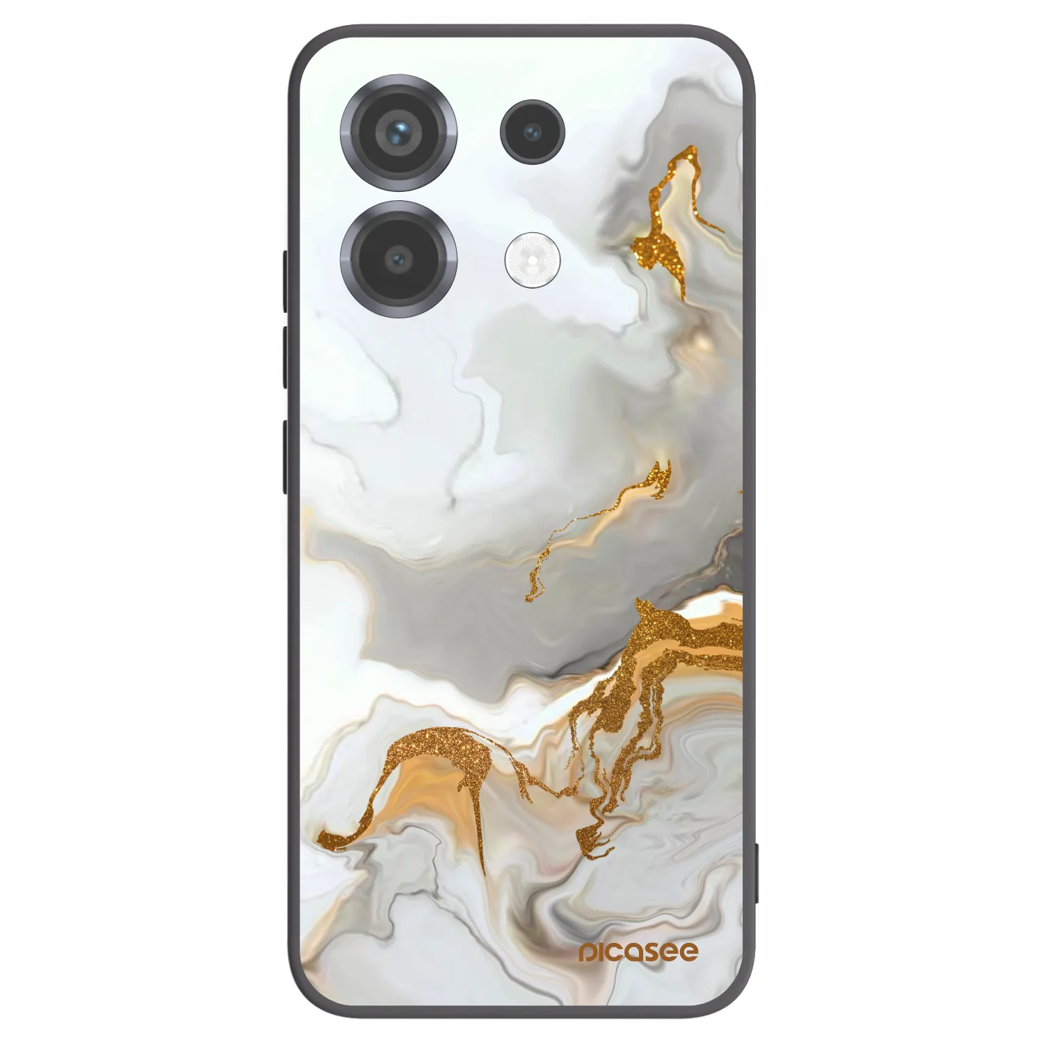 Picasee Xiaomi Poco X6 Hülle - Schwarzes Silikon - Her